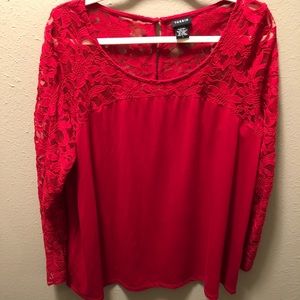Torrid long sleeve dress shirt